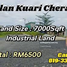 Cheras Jalan Kuari Industrial land For Rent