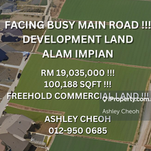 Development Land Kota Kemuning,Seksyen 15,Alam Impian,Shah Alam