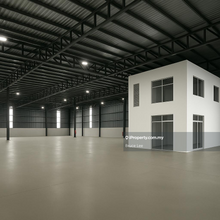 For Rent:Double Storey office Warehouse Taman Bandar Baru Mergong