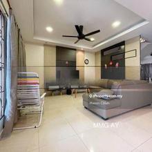 Setia Damai 2 Storey Superlink With Partial Furnished For Rent 