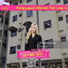 Skudai Pangsapuri Merak Flat Kangkar Pulai Nice 2bed Low Cost