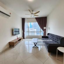 Spacious apartment with tasteful furnishing and breathtaking city view