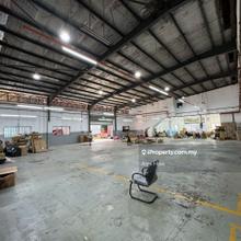 1.5 Storey Semi-D Factory Taman Sri Serdang, with Ccc, Low Deposit