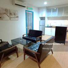 Shop-Office Renovated Fully Furnished Near to LRT, Banks, Restaurant