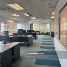 Partly Furnished Office @ Wisma Bu8, Bandar Utama - For Rent