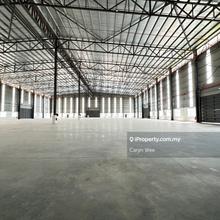 Detached factory with 2-sty office for rent at Elmina East