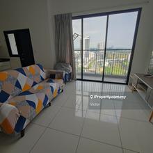 High floor corner unit with balcony 
