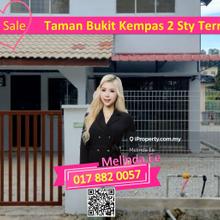 Johor Bahru Taman Bukit Kempas Renovated 2 Storey Terrace Corner 3bed