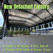 Brand New 3sty Detached Factory with ccc Ready to Move In