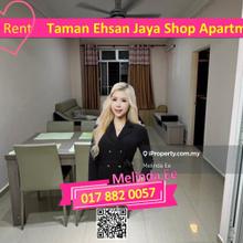 Ulu Tiram Taman Ehsan Jaya Fully Furnished Shop Apartment 3bed