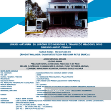 Auction Taman Eco Meadows !! Below Market Price!!
