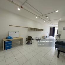 Studio for rent at shah alam partly furnish with some shop below