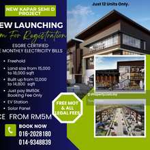 Kapar New Factory For Sale
