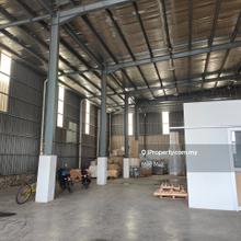 Freehold Detached Warehouse Factory Krubong Industrial Park for Sale