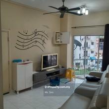 A furnished 3 bedroom apartment