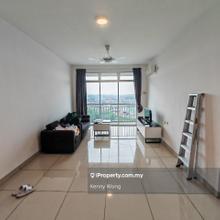 Full furniture high floor service apartment at pandan residence johor