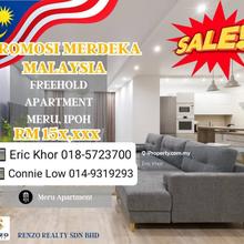 New Freehold Apartment for Sale in Meru Ipoh Perak 