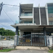 Corner 3 Storey Link House For Rent Taman Permatang Pasir Perdana