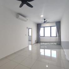 Parc 3, 2 rooms, partly furnished, near MRT maluri, non-bumi lot
