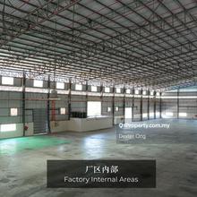 Kapar Industrial Huge Detached Factory With 1200 amp 