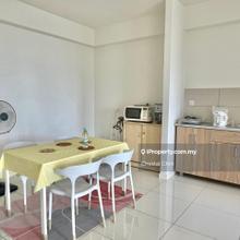 KL Emerald 9 Batu 9 Cheras, 2 rooms 2 baths, Near Mrt, Partlyfurnished