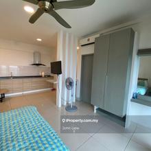 Evo Bangi Studio Fully for Rent with Washing Machines 