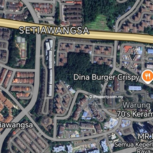 Main Road Setiawangsa commercial land for rent car showroom