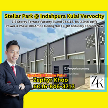Stellar Park @ Indahpura Kulai Vervocity 1.5 Storey Terrace Factory