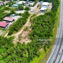 Flat land, ready to built, near exit Lekas highway