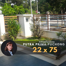 Freehold 2 Storey Terrace for Sale Putra Prima Puchong 22x75