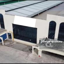 Spacious 1 Sty Factory Warehouse Kawasan Perindustrian Kluang, Johor