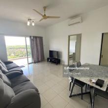 Unit with balcony facing golf 