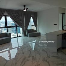 Alfa bangsar partly furnished for rent