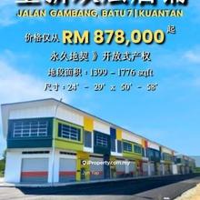 Brand New Double Storey Shop Lots For Sale