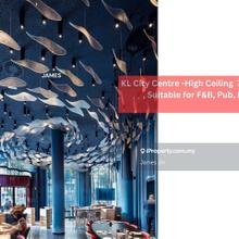 Retail Space Bukit Bintang KLCC -Entertainment, F&B, Wellness, Pub