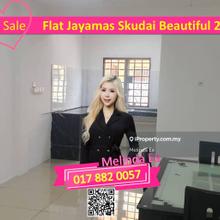 Skudai Flat Jayamas Beautiful 2bed Rm500 Can Buy