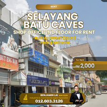 Selayang Batu Caves Shop Office 2nd Floor For Rent