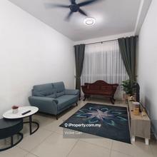 Skylake residence puchong, 2 bedroom 2 bathroom fully furnished, wifi