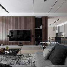 37x55 landed townhouse parking side by side with guard at Cyberjaya
