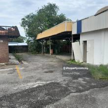 Industrial land next main road, Jalan Sungai Pelek