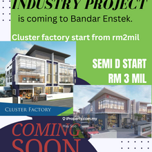 Nilai brand new cluster factory for sell rm2mil near nlp highway
