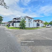 Jalan Badik @ Puteri Wangsa, Big Corner Double Storey, Unblock View