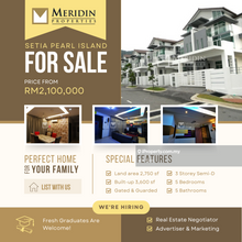 Setia Pearl Island - 3 Storey Semi-D - Fully Extension - Bayan Lepas  