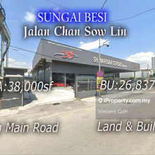 Sungai Besi 0.87acre Land & Building Facing main Road