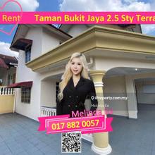 Ulu Tiram Taman Bukit Jaya Partly Furnished 2.5 Storey Terrace Corner