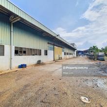 2 Acres land & 1000 amp power, 1sty Bungalow Factory Semenyih Beranang