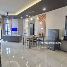 2 Rooms Fully Corner for Rent, MRT link bridge Taman Pertama, Cheras