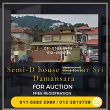 Auction Property! Good Value 2.5 Storey Semi-D Bandar Sri Damansara Kl