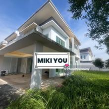2 storey house for rent, Chimes @ bandar rimbayu, fully furnish 
