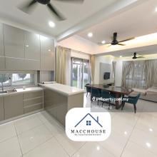 Huge Corner Lot Gated & Guarded Fully Furnished Full Aircond 